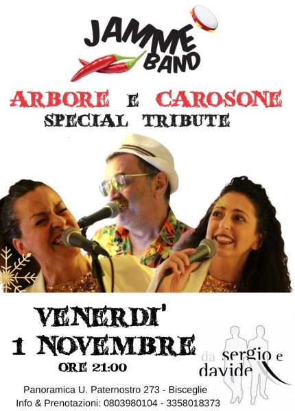 ARBORE e CAROSONE tribute trio