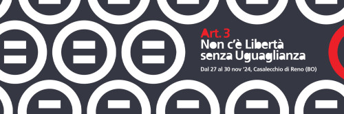 Politicamente Scorretto 2024: la XIX edizione della rassegna di Carlo Lucarelli nel segno di "Articolo 3. Non c’è libertà senza uguaglianza"