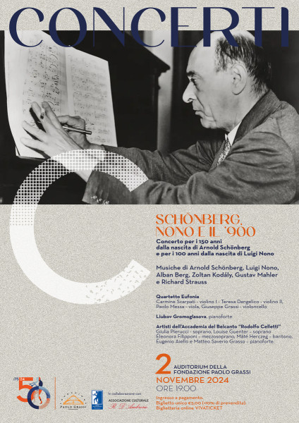 Concerto "Schönberg, Nono e il '900"