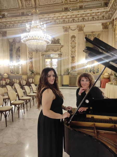 "Emozioni Romantiche tra voce e pianoforte" Di scena il Duo Maria Giulia Milano e Stefania De Santi  SI CONCLUDE DOMENICA 3 NOVEMBRE L'AUTUNNO MUSICALE  DI CULTURA E MUSICA G.CURCI ETS  PRESSO IL GOS A BARLETTA