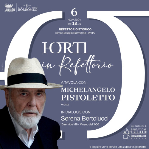 Horti in Refettorio | Michelangelo Pistoletto e Serena Bertolucci
