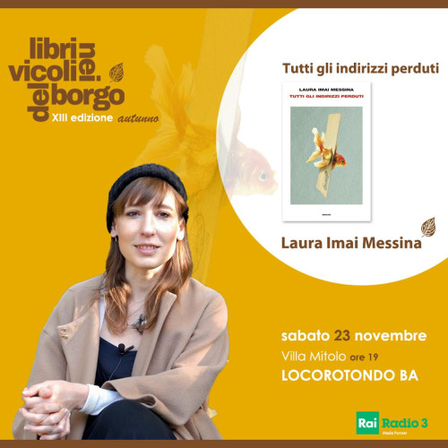 Laura Imai Messina presenta "Tutti gli indirizzi perduti"