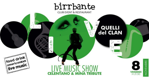 Concerto CELENTANO & MINA by QUELLI del CLAN