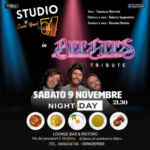 BEE GEES tribute band live a Molfetta