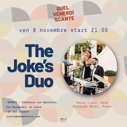 The Joke's Duo live per Quel Venerdì 'Scante