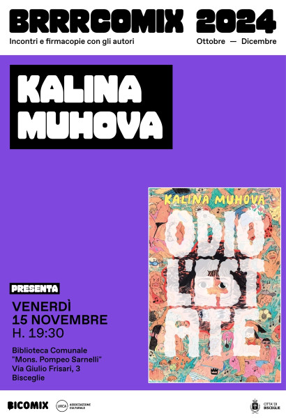 Kalina Muhova presenta il fumetto Odio l’estate