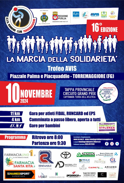 La Marcia della Solidarietà -16° edizione