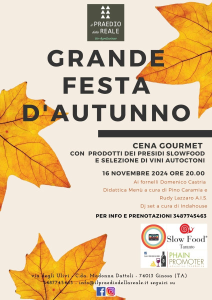 Grande  Festa  d'Autunno