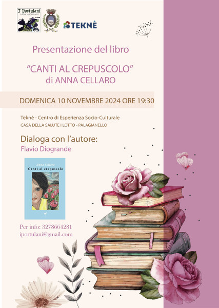 Presentazione del libro "Canti al crepuscolo"