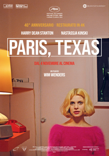 Paris, Texas (USA/1984) di Wim Wenders 40° Anniversario Ver.4K Restaurata V.O. con Sottotitoli in Italiano