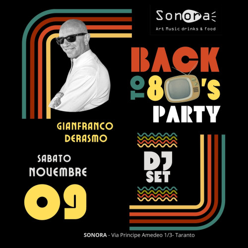 80’s Party / Gianfranco Derasmo dj set