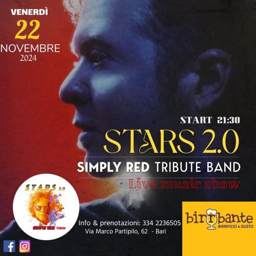 Concerto Simply Red Tributo by Stars 2.0 at Birrbante / Bari