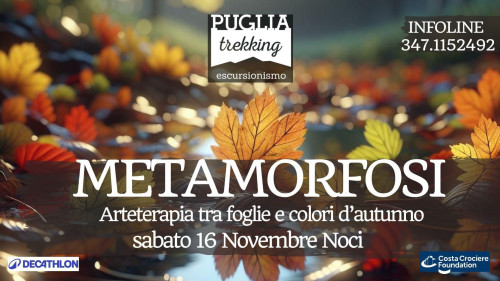 METAMORFOSI Arteterapia tra foglie e colori d'autunno