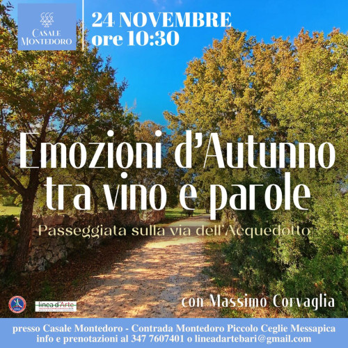 Emozioni d'Autunno tra vino e parole