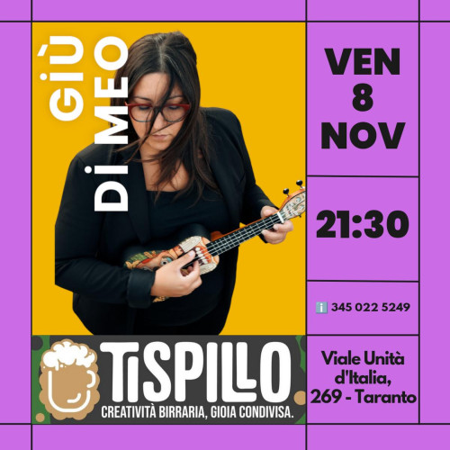 GIÙ DI MEO in concerto @ TISPILLO BREWPUB