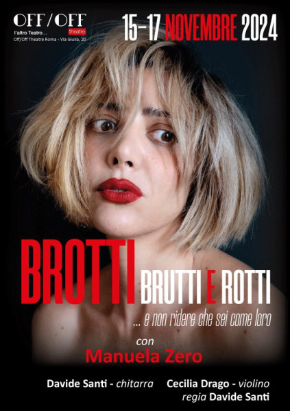 Manuela Zero in Brotti E non ridere che sei come loro