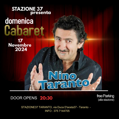 la domenica con il CABARET: Nino TARANTO