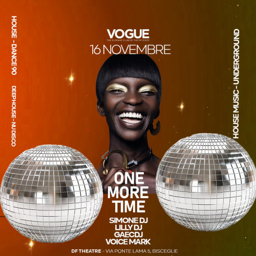 ONE MORE TIME - DF DISCO DIVINAE FOLLIE