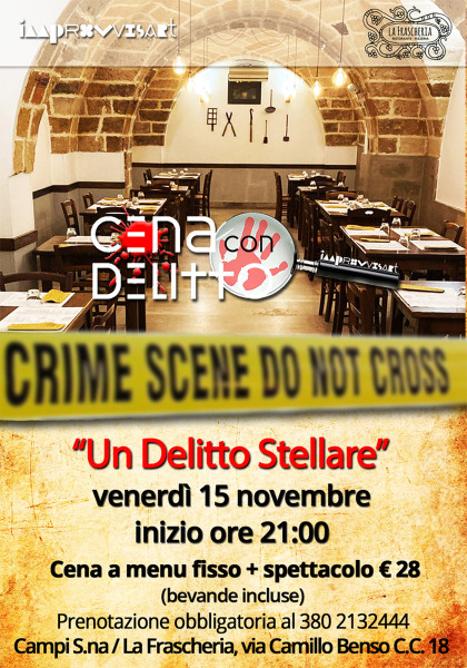 Cena con Delitto "Un Delitto Stellare"