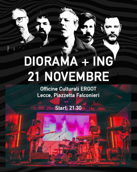 LIVE ALLE OFFICINE ERGOT | DIORAMA + ING