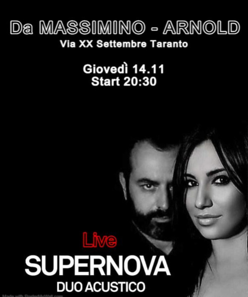 SuperNova Duo Acustico Live da Massimino - Arnold