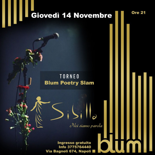 Blum Poetry Slam: a Napoli un torneo di poesia lungo un inverno