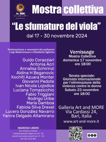 Le sfumature del viola