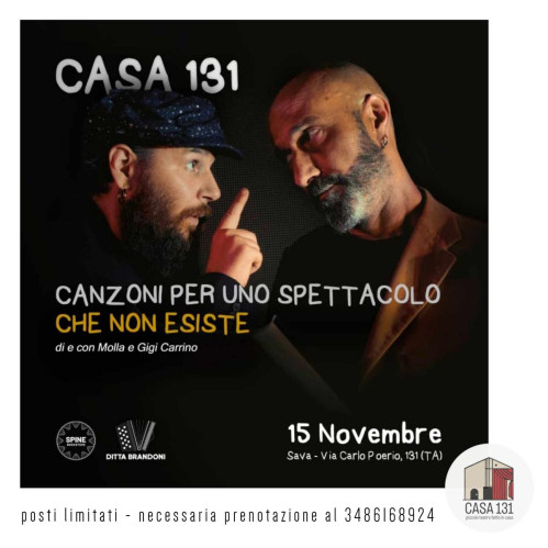 Canzoni per uno spettacolo che non esiste - spettacolo di Teatro-canzone