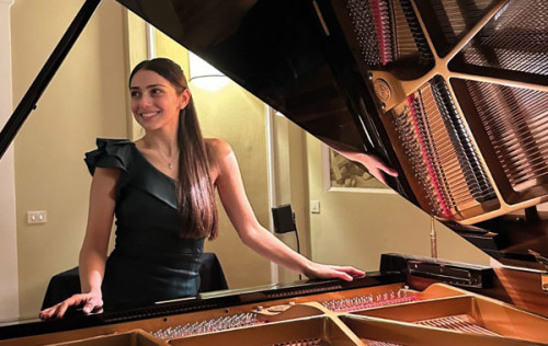 BEATRICE E PIETRO DE MARIA, dom 17/11 Sala Vanni Firenze - Pianoforte di padre in figlia La gioia di tramandare - Ultimo appuntamento Suoni Riflessi Festival