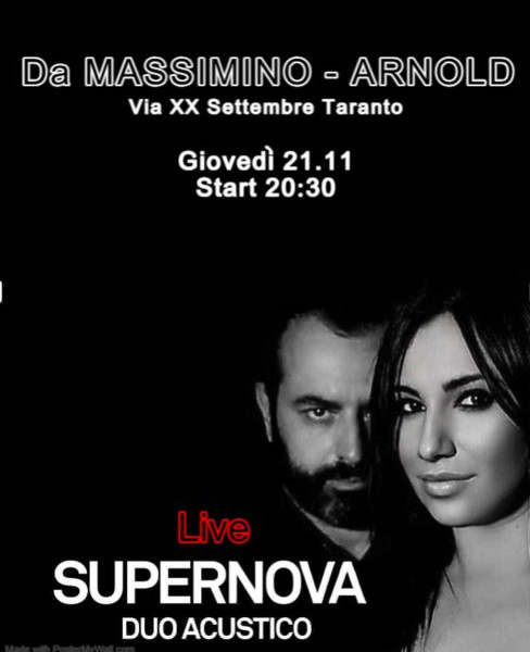 SuperNova Duo Acustico Live da Massimino - Arnold