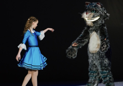 Arriva in Italia Alice in Wonderland on Ice- Tappa