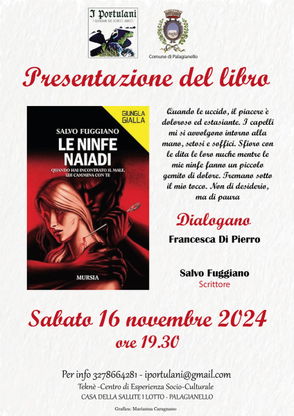 Presentazione del libro "Le ninfe Naiadi" di Salvo Fuggiano