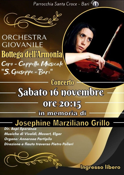 Concerto in memoria di Josephine Marziliano Grillo