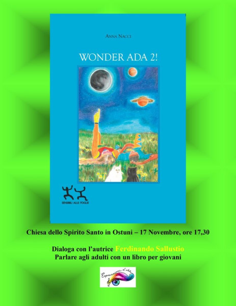 "Wonder Ada 2!" il nuovo libro di Anna Nacci a Ostuni