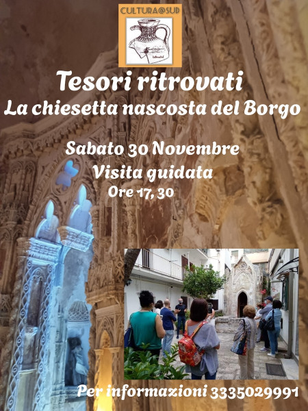 La chiesetta nascosta del Borgo di Taranto: tesori ritrovati