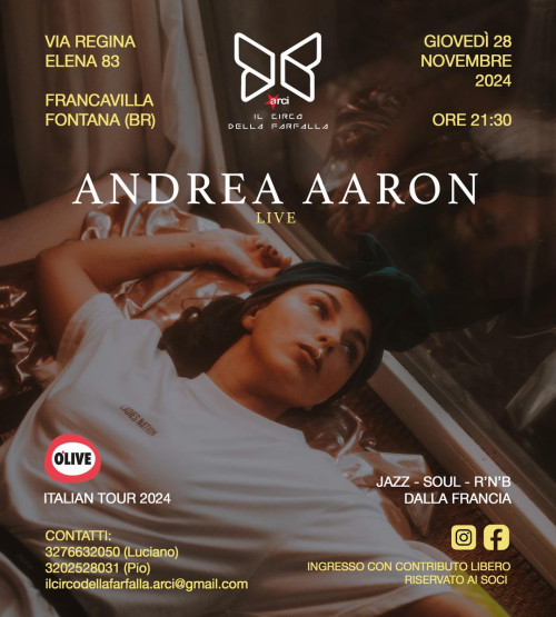 ANDREA AARON live concert