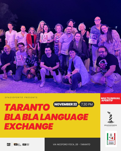 Taranto Blabla Language Exchange - Multilingual aperitif