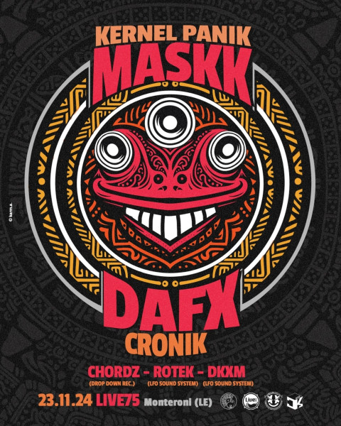 Maskk e Dafx al live 75: Una Notte Elettronica Underground