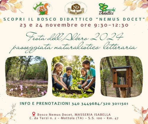 Festa dell'Albero-passeggiata Naturalistico Letteraria