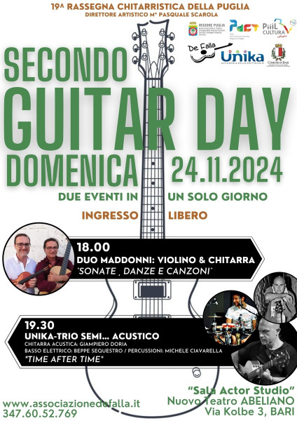 Secondo Guitar Day : Duo Maddonni & Unika-Trio