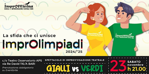 ImprOlimpiadi - Spettacolo di Improvvisazione Teatrale