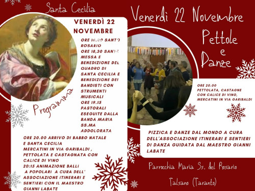 Pettole e Danze per Santa Cecilia