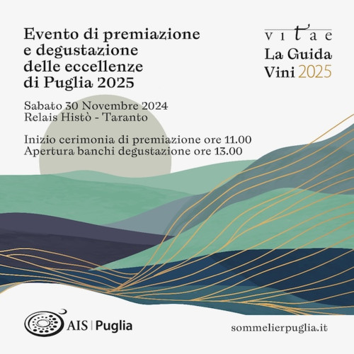 Guida Vitae 2025 - Degustazione delle eccellenze vinicole di Puglia