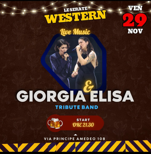 GioEly insieme Giorgia e Elisa al Western Village