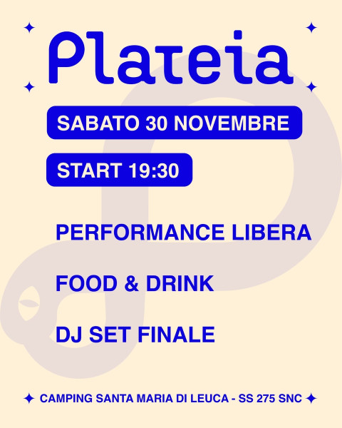 PLATEIA - Open Performance Nights