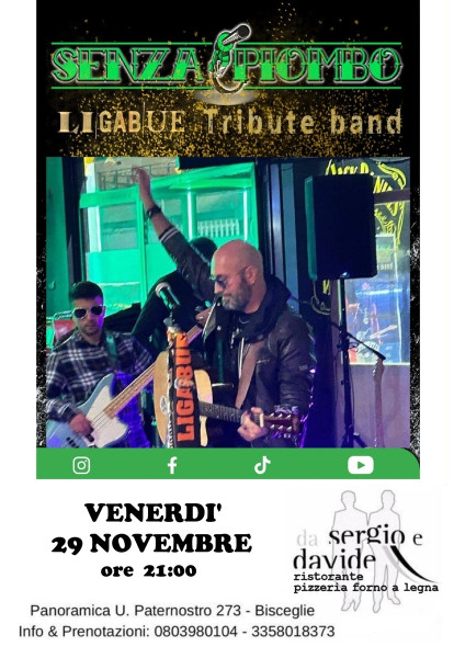 LIGABUE TRIBUTE con i "Senza Piombo - Rock Band"