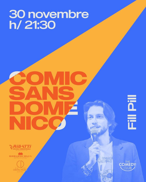 FILL PILL - Comic Sans Domenico