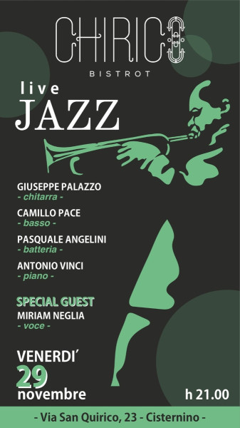 Giuseppe Palazzo  5et | Live jazz