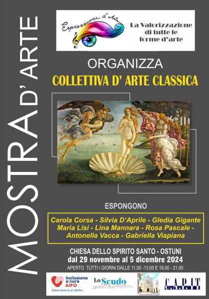 Mostra Collettiva di Arte Classica a Ostuni