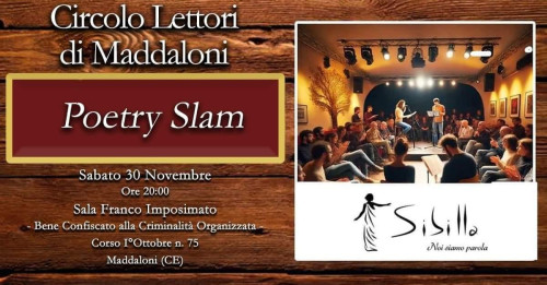 Sabato di poesia a Maddaloni: Poetry Slam e Open mic